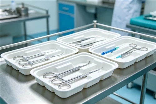 Embalaža iz medicinske kaše za sterilne, trajnostne rešitve v zdravstvu